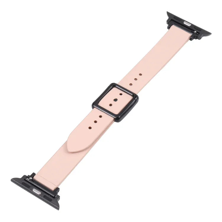 Dây đồng hồ khóa vuông nam châm màu đen cho Apple Watch Series, 7 45mm / 6&SE&5&4 44mm / 3&2&1 42mm, 7 41mm / 6&SE&5&4 40mm / 3&2&1 38mm