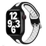 Dây đồng hồ silicone giọt nước cho Apple Watch Series, 7 41mm / 6&SE&5&4 40mm / 3&2&1 38mm, 7 45mm / 6&SE&5&4 44mm / 3&2&1 42mm