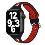 Dây đồng hồ silicone giọt nước cho Apple Watch Series, 7 41mm / 6&SE&5&4 40mm / 3&2&1 38mm, 7 45mm / 6&SE&5&4 44mm / 3&2&1 42mm