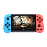 Máy chơi game cầm tay màn hình 5.1 inch X50 Retro 8G bộ nhớ với hơn 6000 trò chơi, X50 / Đen, X50 / Đỏ+Xanh dương