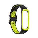 SM-R220 Dây đồng hồ silicone hai màu, Dành cho Samsung Galaxy Fit 2