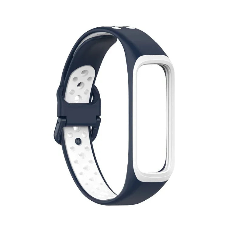 SM-R220 Dây đồng hồ silicone hai màu, Dành cho Samsung Galaxy Fit 2