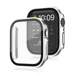 Ốp bảo vệ chống nước 2 trong 1 khung PC + kính cường lực, cho Apple Watch Series 9 / 8 / 7 45mm, cho Apple Watch Series 9 / 8 / 7 41mm, cho Apple Watch Series 6 / 5 / 4 / SE 44mm, cho Apple Watch Series 6 / 5 / 4 / SE 40mm