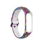 SM-R220 Dây đồng hồ silicone in họa tiết, Dành cho Samsung Galaxy Fit 2