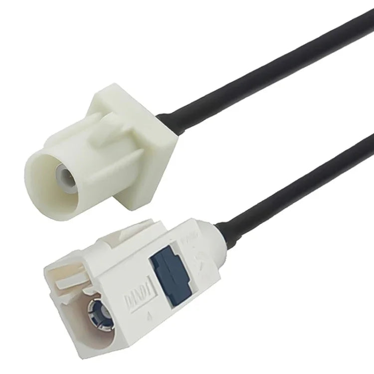 Cáp nối dài Fakra B đực sang Fakra B cái dài 20cm, Fakra B đực sang Fakra B cái