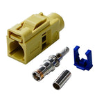 Đầu nối Fakra cái / cắm cho cáp RG174, đầu nối radio bấm với cáp đồng trục Phantom RF