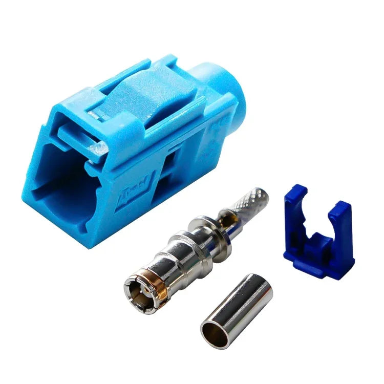 Đầu nối Fakra cái / cắm cho cáp RG174, đầu nối radio bấm với cáp đồng trục Phantom RF