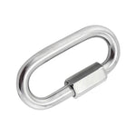 Khóa vòng kết nối nhanh bằng thép không gỉ 304, 5 cái 3.5mm, 5 cái 4mm, 3 cái 5mm, 3 cái 6mm, 2 cái 7mm, 2 cái 8mm, 9mm, 10mm