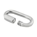 Khóa vòng kết nối nhanh bằng thép không gỉ 304, 5 cái 3.5mm, 5 cái 4mm, 3 cái 5mm, 3 cái 6mm, 2 cái 7mm, 2 cái 8mm, 9mm, 10mm