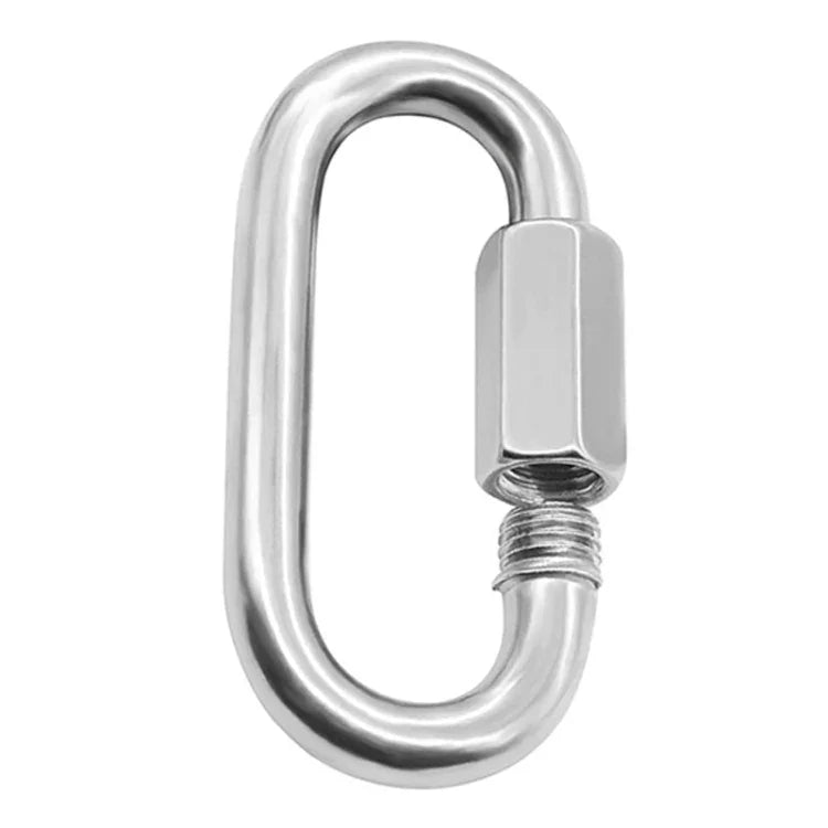 Khóa vòng kết nối nhanh bằng thép không gỉ 304, 5 cái 3.5mm, 5 cái 4mm, 3 cái 5mm, 3 cái 6mm, 2 cái 7mm, 2 cái 8mm, 9mm, 10mm