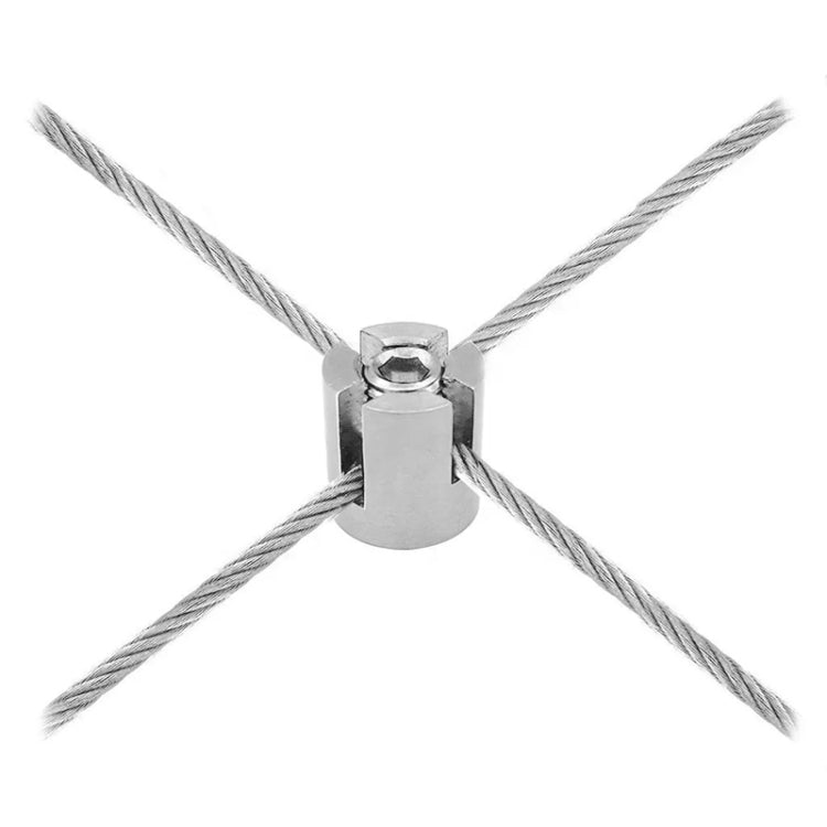Kẹp cố định dây cáp thép không gỉ 316 cho vườn, M8x2, M10x3, M12x4, M12x5, M12x6, M16x8