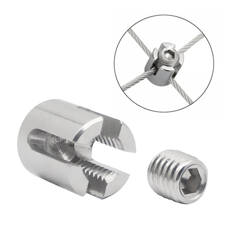 Kẹp cố định dây cáp thép không gỉ 316 cho vườn, M8x2, M10x3, M12x4, M12x5, M12x6, M16x8