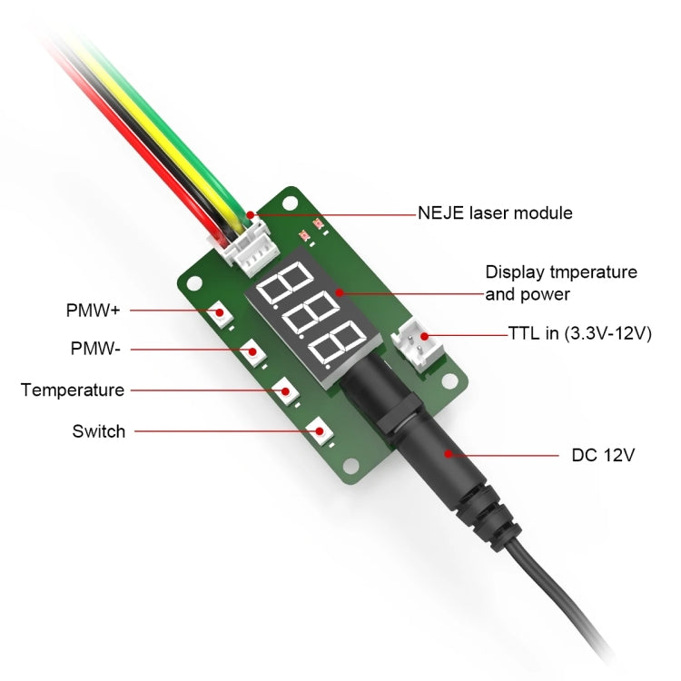Bộ kit mô-đun khắc laser NEJE A40640 40W 450nm, A40640