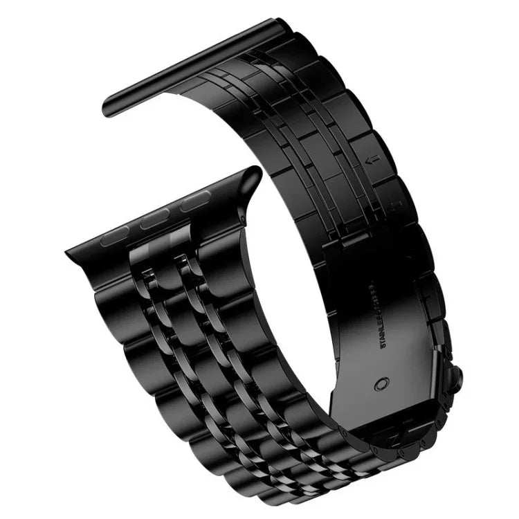 Dây đồng hồ thép không gỉ siêu mỏng 7 hạt cho Apple Watch Series, 7 45mm / 6&SE&5&4 44mm / 3&2&1 42mm, 7 41mm / 6&SE&5&4 40mm / 3&2&1 38mm