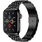 Dây đồng hồ thép không gỉ siêu mỏng 7 hạt cho Apple Watch Series, 7 45mm / 6&SE&5&4 44mm / 3&2&1 42mm, 7 41mm / 6&SE&5&4 40mm / 3&2&1 38mm