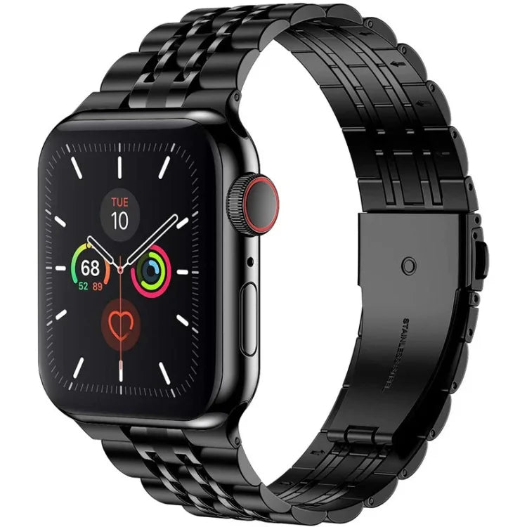 Dây đồng hồ thép không gỉ siêu mỏng 7 hạt cho Apple Watch Series, 7 45mm / 6&SE&5&4 44mm / 3&2&1 42mm, 7 41mm / 6&SE&5&4 40mm / 3&2&1 38mm