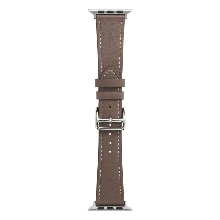 Dây đồng hồ da microfiber một vòng cho Apple Watch Series, 7 45mm / 6&SE&5&4 44mm / 3&2&1 42mm, 7 41mm / 6&SE&5&4 40mm / 3&2&1 38mm