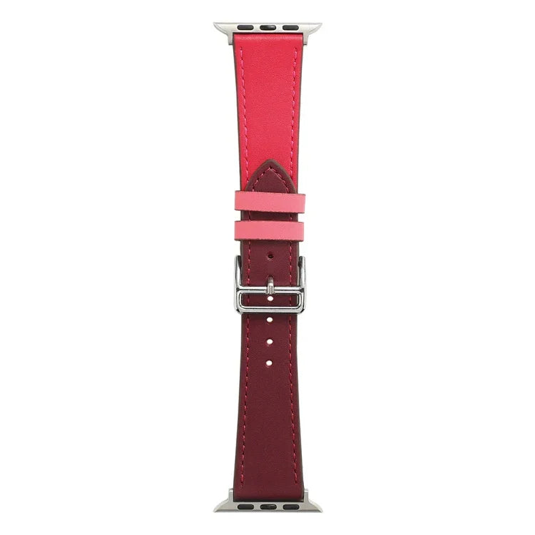 Dây đồng hồ da microfiber một vòng cho Apple Watch Series, 7 45mm / 6&SE&5&4 44mm / 3&2&1 42mm, 7 41mm / 6&SE&5&4 40mm / 3&2&1 38mm