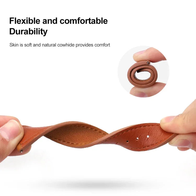 Dây đồng hồ da microfiber một vòng cho Apple Watch Series, 7 45mm / 6&SE&5&4 44mm / 3&2&1 42mm, 7 41mm / 6&SE&5&4 40mm / 3&2&1 38mm