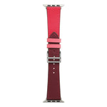 Dây đồng hồ da microfiber một vòng cho Apple Watch Series, 7 45mm / 6&SE&5&4 44mm / 3&2&1 42mm, 7 41mm / 6&SE&5&4 40mm / 3&2&1 38mm