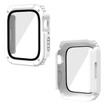 Ốp bảo vệ màn hình 2 trong 1 kính cường lực, cho Apple Watch Series 9 / 8 / 7 45mm, cho Apple Watch Series 9 / 8 / 7 41mm, cho Apple Watch Series 6 / 5 / 4 / SE 44mm, cho Apple Watch Series 6 / 5 / 4 / SE 40mm, cho Apple Watch Series 3 & 2 & 1 42...