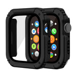 Ốp bảo vệ màn hình 2 trong 1 kính cường lực, cho Apple Watch Series 9 / 8 / 7 45mm, cho Apple Watch Series 9 / 8 / 7 41mm, cho Apple Watch Series 6 / 5 / 4 / SE 44mm, cho Apple Watch Series 6 / 5 / 4 / SE 40mm, cho Apple Watch Series 3 & 2 & 1 42...