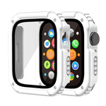 Ốp bảo vệ màn hình 2 trong 1 kính cường lực, cho Apple Watch Series 9 / 8 / 7 45mm, cho Apple Watch Series 9 / 8 / 7 41mm, cho Apple Watch Series 6 / 5 / 4 / SE 44mm, cho Apple Watch Series 6 / 5 / 4 / SE 40mm, cho Apple Watch Series 3 & 2 & 1 42...