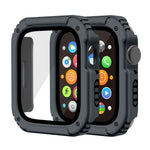 Ốp bảo vệ màn hình 2 trong 1 kính cường lực, cho Apple Watch Series 9 / 8 / 7 45mm, cho Apple Watch Series 9 / 8 / 7 41mm, cho Apple Watch Series 6 / 5 / 4 / SE 44mm, cho Apple Watch Series 6 / 5 / 4 / SE 40mm, cho Apple Watch Series 3 & 2 & 1 42...