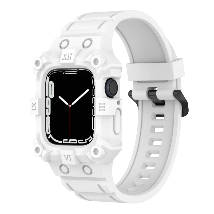 Dây đồng hồ silicone liền khối cho Apple Watch Series, 7 45mm / 6&SE&5&4 44mm / 3&2&1 42mm, 7 41mm / 6&SE&5&4 40mm / 3&2&1 38mm