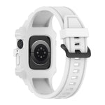 Dây đồng hồ silicone liền khối cho Apple Watch Series, 7 45mm / 6&SE&5&4 44mm / 3&2&1 42mm, 7 41mm / 6&SE&5&4 40mm / 3&2&1 38mm