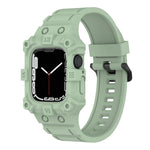 Dây đồng hồ silicone liền khối cho Apple Watch Series, 7 45mm / 6&SE&5&4 44mm / 3&2&1 42mm, 7 41mm / 6&SE&5&4 40mm / 3&2&1 38mm