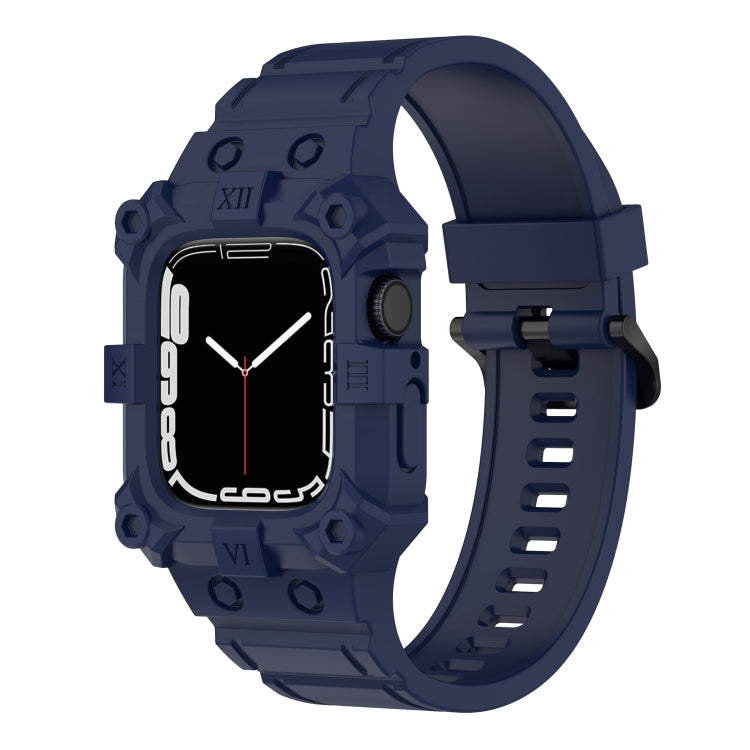 Dây đồng hồ silicone liền khối cho Apple Watch Series, 7 45mm / 6&SE&5&4 44mm / 3&2&1 42mm, 7 41mm / 6&SE&5&4 40mm / 3&2&1 38mm