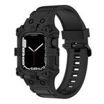 Dây đồng hồ silicone liền khối cho Apple Watch Series, 7 45mm / 6&SE&5&4 44mm / 3&2&1 42mm, 7 41mm / 6&SE&5&4 40mm / 3&2&1 38mm