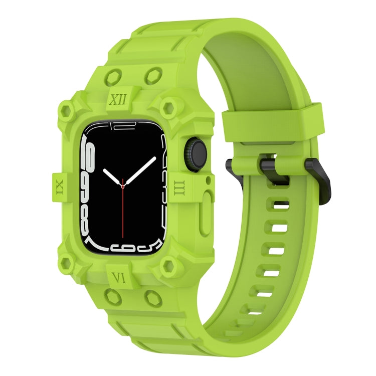 Dây đồng hồ silicone liền khối cho Apple Watch Series, 7 45mm / 6&SE&5&4 44mm / 3&2&1 42mm, 7 41mm / 6&SE&5&4 40mm / 3&2&1 38mm