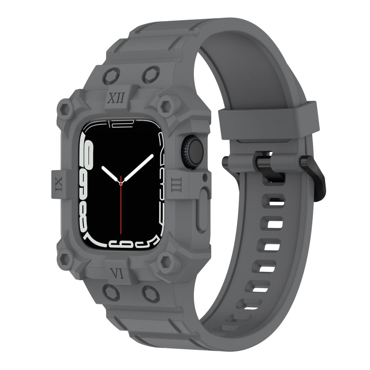 Dây đồng hồ silicone liền khối cho Apple Watch Series, 7 45mm / 6&SE&5&4 44mm / 3&2&1 42mm, 7 41mm / 6&SE&5&4 40mm / 3&2&1 38mm