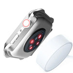 2 in 1 PC Frame + Screen Tempered Glass Film Protective Case, For Apple Watch Series 9 / 8 / 7 41mm, For Apple Watch Series 9 / 8 / 7 45mm