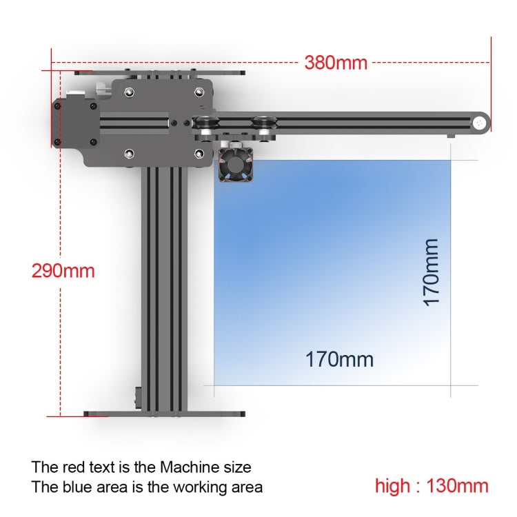 Máy khắc laser NEJE MASTER 3 với mô-đun laser N30820, MASTER 3 với N30820 (Phích cắm EU), MASTER 3 với N30820 (Phích cắm US)