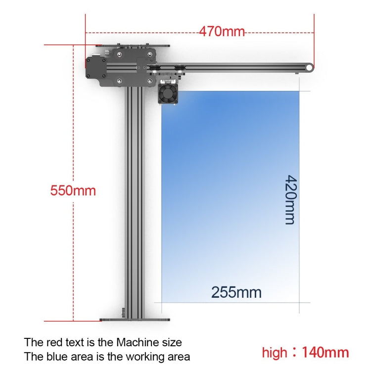 Máy khắc laser NEJE MASTER 3 Plus với mô-đun laser N40630, MASTER 3 Plus với N40630 (Phích cắm EU), MASTER 3 Plus với N40630 (Phích cắm US)