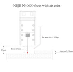 Máy khắc laser NEJE MASTER 3 Plus với mô-đun laser N40630, MASTER 3 Plus với N40630 (Phích cắm EU), MASTER 3 Plus với N40630 (Phích cắm US)