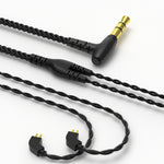 Dây tai nghe CVJ V2 1.25m bằng đồng tinh khiết không oxy 3.5mm chữ L, 0.75mm không mic, 0.78mm không mic, 0.75mm có mic, 0.78mm có mic