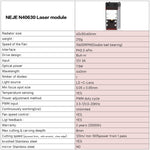 Bộ kit mô-đun khắc laser NEJE N40630 7,5W 450nm, N40630