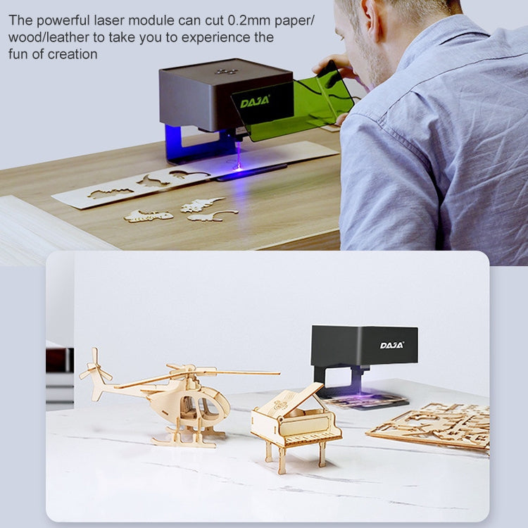 Máy khắc CNC laser mini DIY DAJA DJ6, DJ6 Mini Laser phích cắm EU, DJ6 Mini Laser phích cắm US, DJ6 Mini Laser phích cắm UK