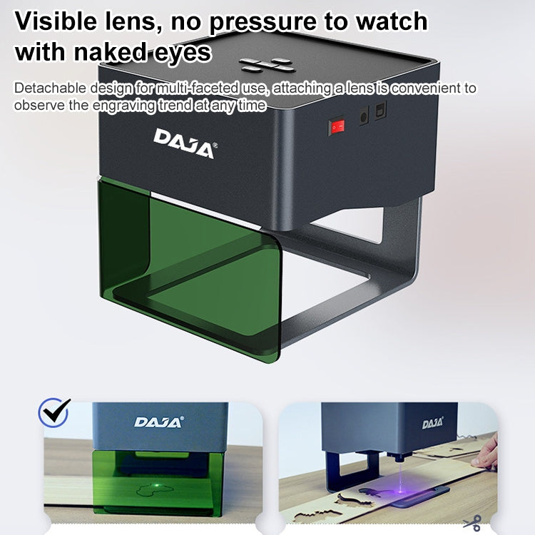 DAJA DJ6 Mini Laser CNC DIY Engraving Machine, DJ6 Mini Laser UK Plug, DJ6 Mini Laser EU Plug, DJ6 Mini Laser US Plug