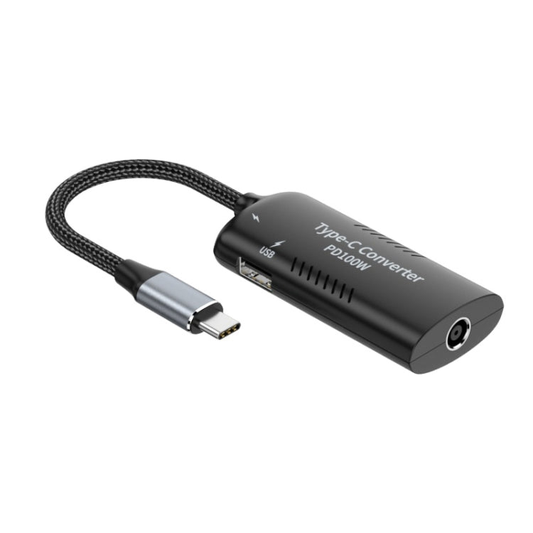 Bộ chuyển đổi đa chức năng + Type-C + USB cái sang Type-C, DC5521 / 5525, DC7406, DC7909, cổng vuông