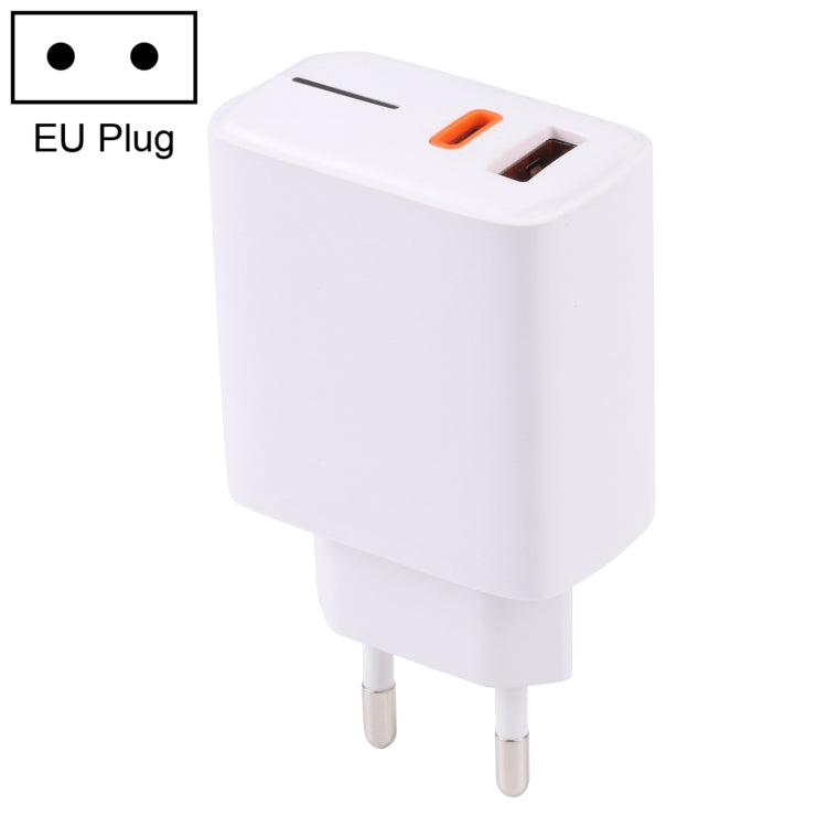 Sạc nhanh LZ-1130 PD 20W Type-C+QC 3.0 USB, phích cắm EU 20W, phích cắm Mỹ 20W