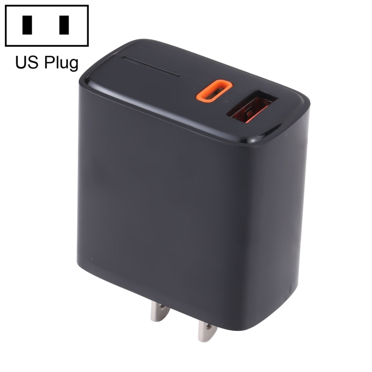 Sạc nhanh LZ-1130 PD 20W Type-C+QC 3.0 USB, phích cắm EU 20W, phích cắm Mỹ 20W