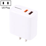 Sạc nhanh LZ-1130 PD 20W Type-C+QC 3.0 USB, phích cắm EU 20W, phích cắm Mỹ 20W