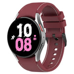 Dây đồng hồ silicone họa tiết da, Dành cho Samsung Galaxy Watch5 / Watch5 Pro / Watch4