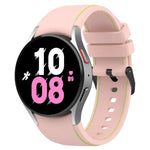Dây đồng hồ silicone họa tiết da, Dành cho Samsung Galaxy Watch5 / Watch5 Pro / Watch4