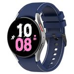 Dây đồng hồ silicone họa tiết da, Dành cho Samsung Galaxy Watch5 / Watch5 Pro / Watch4